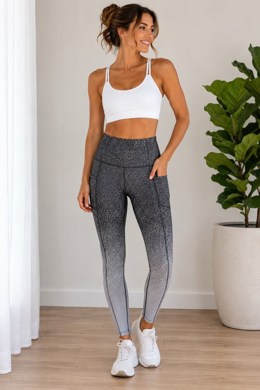 Champion C9 Ombre Pocket Leggings Size XL